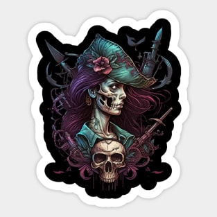 Pirate Queen Sticker